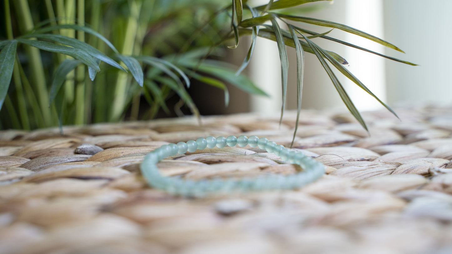 Green Aventurine - Thin Band