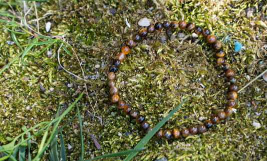 Yellow Tiger eye - Thin Band