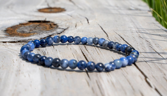 Sodalite (Blue Princess Stone) - Thin Band