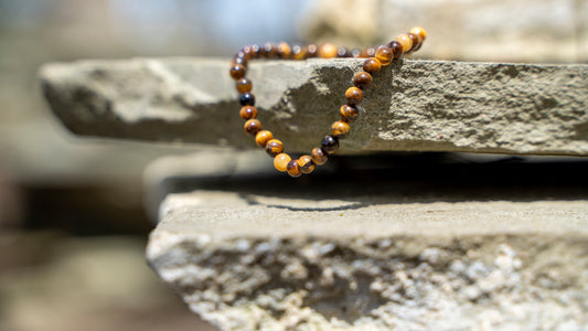 Tiger's Eye - Thin Band